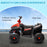 12V Kids Electric Quad Bike with 4 Wheels Spring Suspension, Red