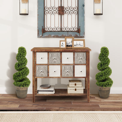 Set of 2 Potted Artificial Plants, Topiary Spiral Boxwood Trees, 90cm