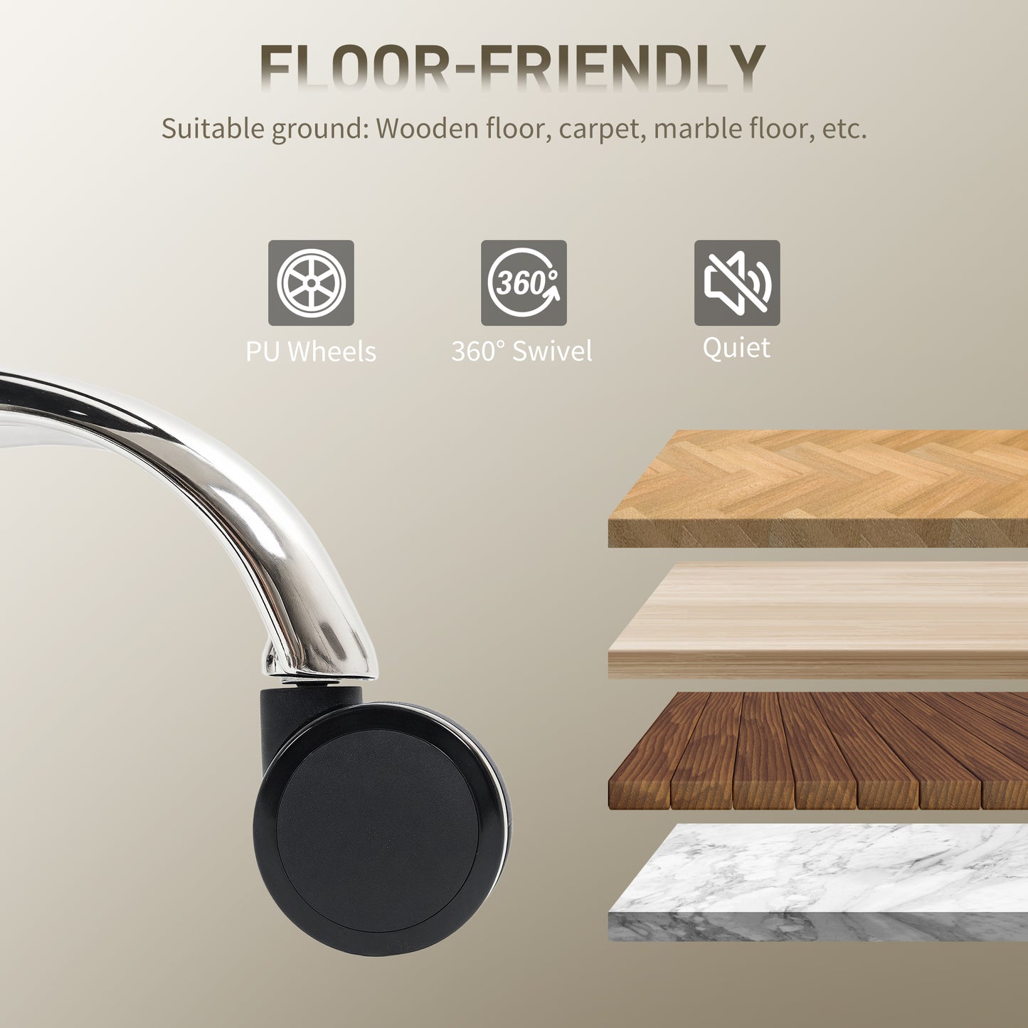 3-Tier Slim End Table, Tool-Free Assembly, Natural Wood Finish