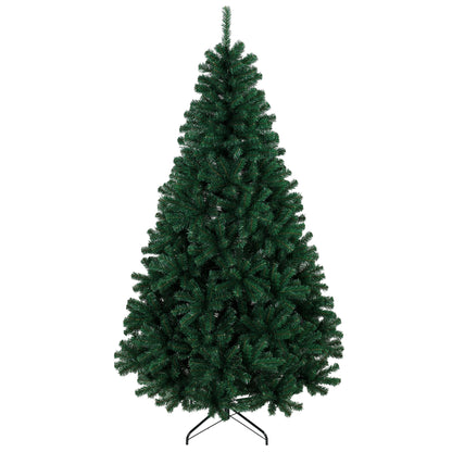 Artificial Christmas Tree with Hinged Design, 210cm Fir Tree