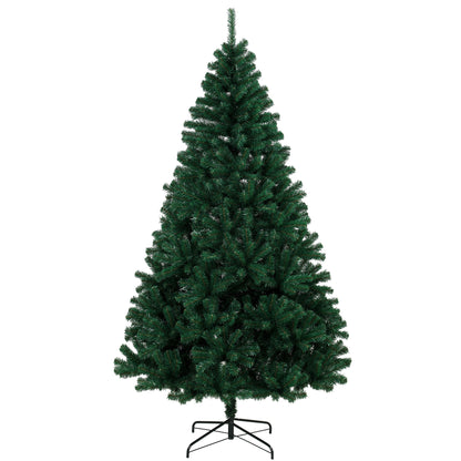 Artificial Christmas Tree with Hinged Design, 210cm Fir Tree