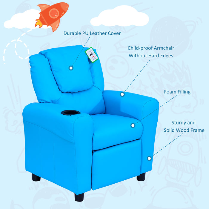 Kids Recliner Armchair Games Chair Children Seat Girls Boys Sofa