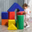 11 Piece Soft Play Blocks Kids Climb and Crawl Gym Toy Foam Building and Stacking Blocks Non-Toxic Learning Play Set Activity Toy Brick