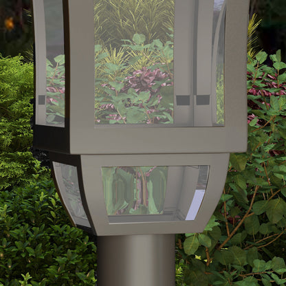 1.3 m LED Garden Lamp Post Light, Waterproof IP44, Cool White