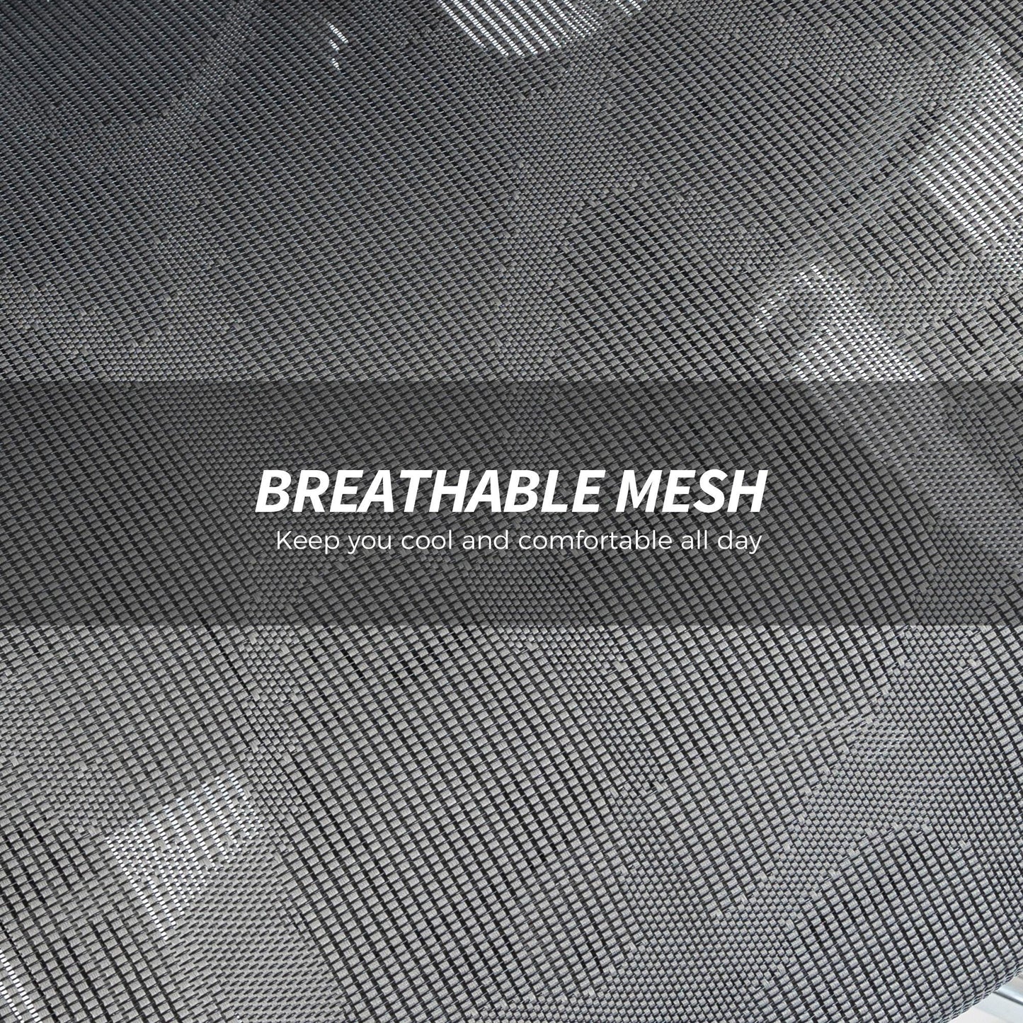 Ergonomic Office Chair, Mesh Desk Chair with Lumbar Support, Footrest