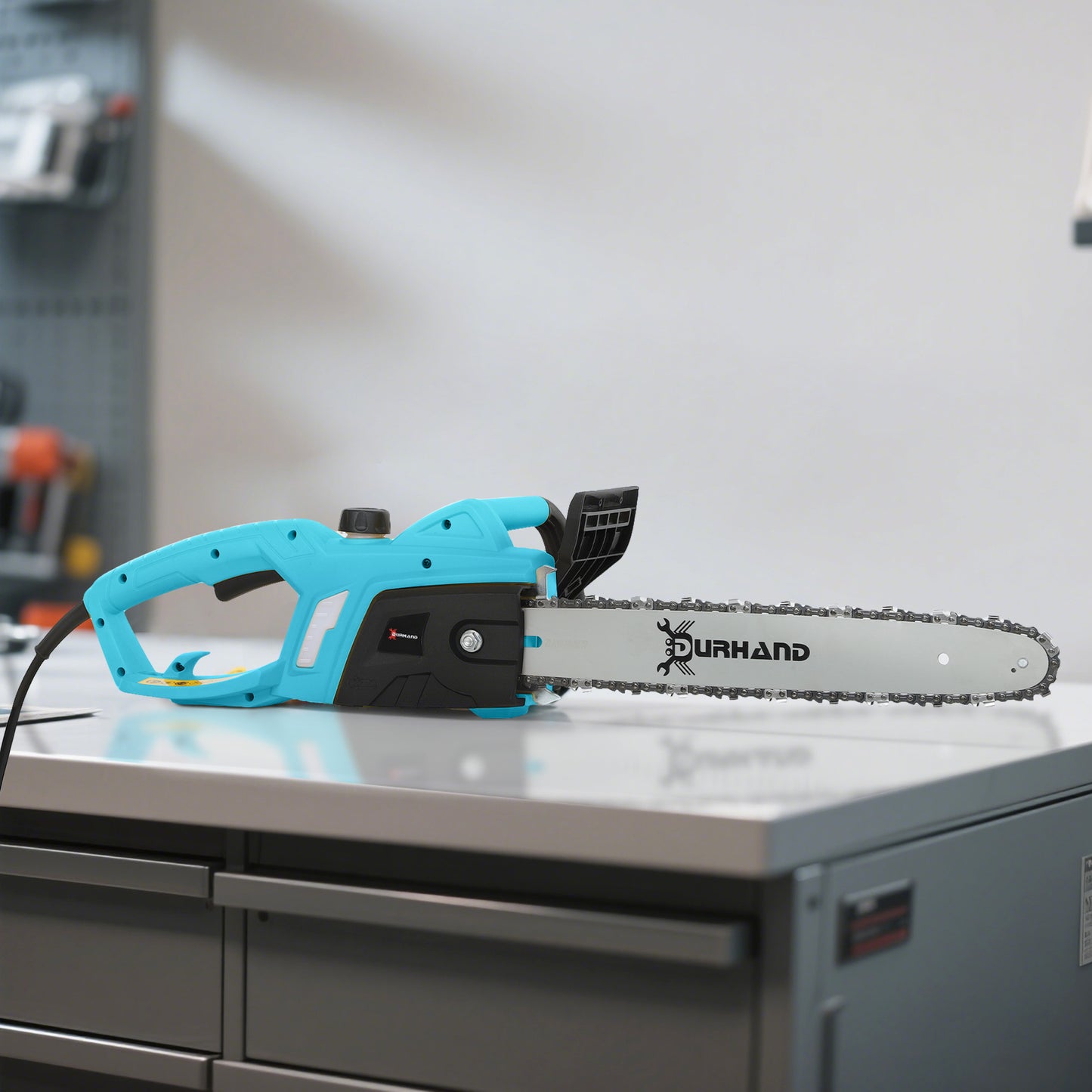 Electric Chainsaw Garden Tools, 2000 W for Wood, Blue