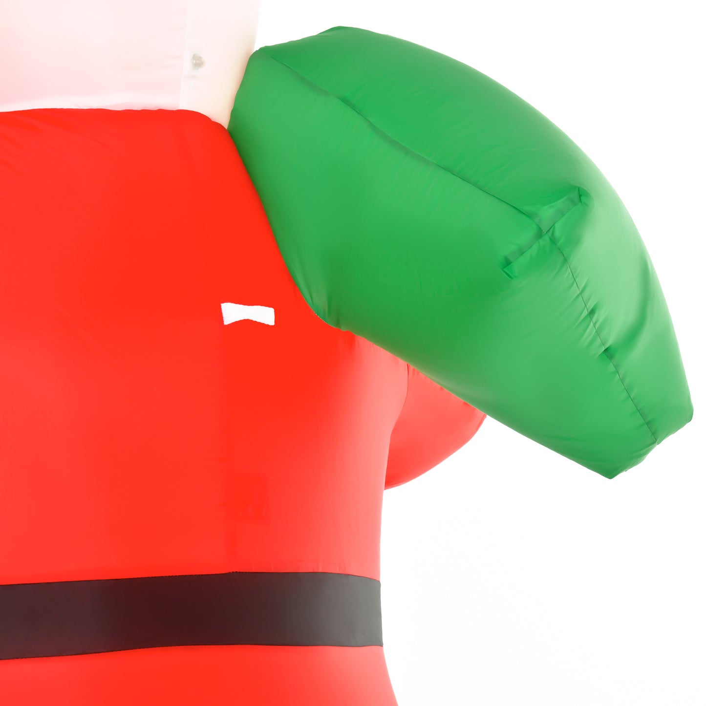 8ft Lighted Christmas Inflatable Santa Claus Gift Bag Yard Decoration