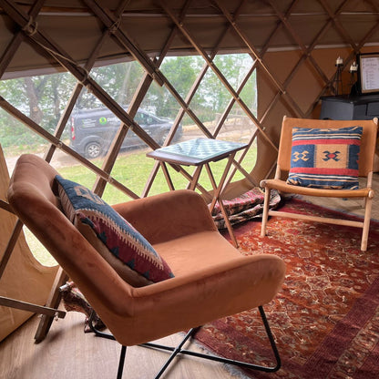 Overnight Yurt Retreat for Just £129 per couple. Unwind and Reconnect with Nature for less at Joy Retreat in St Aubin.
