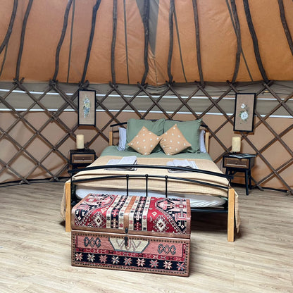 Overnight Yurt Retreat for Just £129 per couple. Unwind and Reconnect with Nature for less at Joy Retreat in St Aubin.