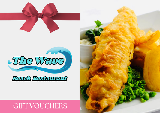 The Wave Beach Restaurant Gift Vouchers