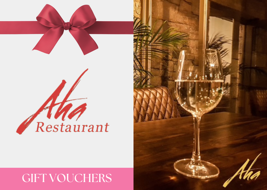Aha Restaurant Gift Vouchers