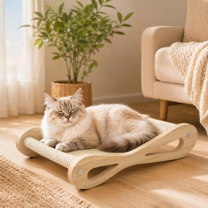 2 in 1 Sisal Cat Scratcher Bed Cat Scratching Board and Lounger