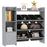 Toy Storage Units, Kids Toy Storage with 8 Removable Bins, Storage Shelves, Cabinet, Toy Organizer for Playroom, Kids Room, Nursery, Grey