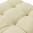 4-Piece Seat Cushion Pillows Replacement, Patio Chair Cushions Set with Ties for Indoor Outdoor, Beige