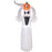 Next Day Delivery 6FT 1.8m LED Halloween Inflatable Decoration Floating Ghost & Pumpkin Party Outdoors Yard Lawn