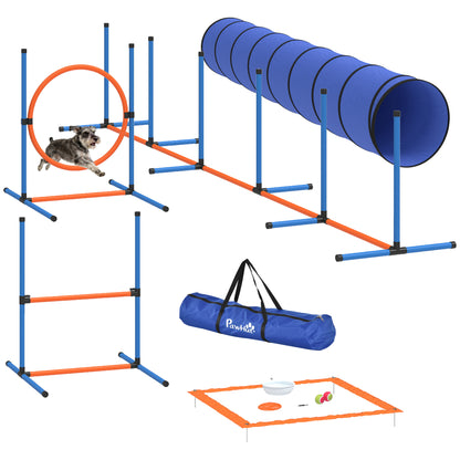 Dog Agility Training Equipment, 8PCS Agility Training Set for Garden