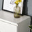 Chest of Drawer, 5 Drawers Storage Cabinet Freestanding Tower Unit Bedroom Living Room Furniture, White