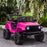 12V Kids Electric Ride On Car Truck Off-road Toy W/ Remote Control Pink