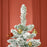 6ft Snow Flocked Artificial Christmas Tree w/ Realistic Branch Tips