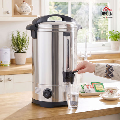 13L Catering Urn, 2500W Stainless Steel Tea Urn with Keep Warm