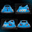 Angry Bird Licensed Bumper Car for Kids w/ Joysticks - Blue