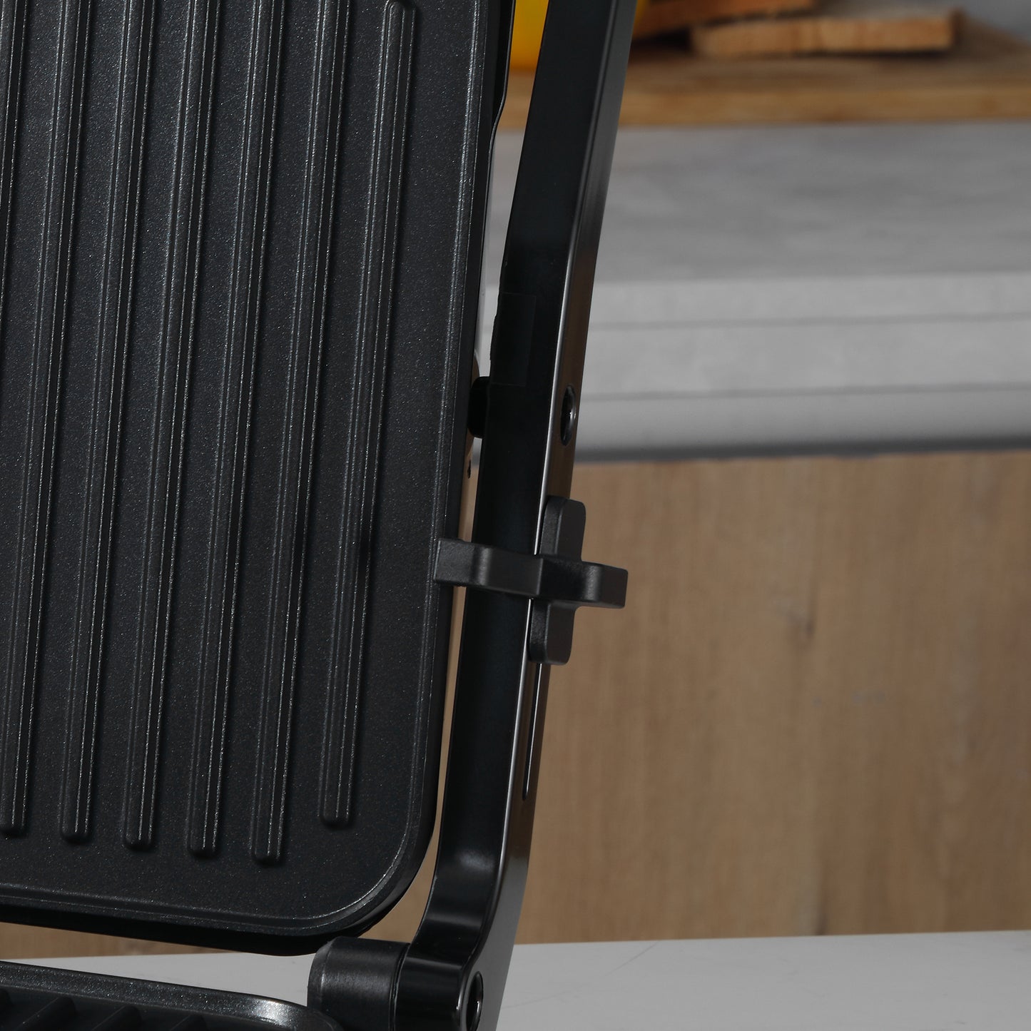 Health Grill & Panini Press, 4 Slice Toastie Machine, 2000W Electric Non-stick Grill with 180√Ç¬∞ Flat Open, Drip Tray and Adjustable Temperature