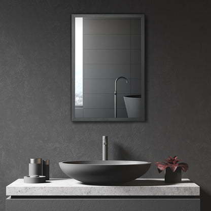 Wall Mounted Bathroom Cabinet with Mirror and Storage Shelves
