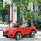 Compatible for 6V Kids Ride On Car Mercedes Benz GLA Licensed Toy toddler with Music Remote Control Rechargeable HeadTwo Speed Red