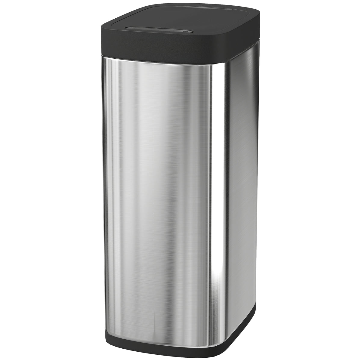 50L Sensor Bin, Touchless Kitchen Bin, Battery Operated, Silver Tone