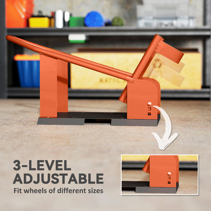 816.5 kg Motorcycle Wheel Chock, Motorcycle Front Wheel Chock Holder