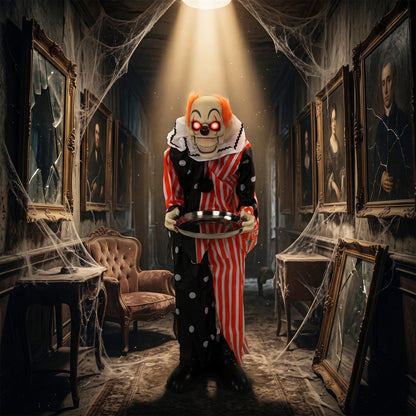 Animated Clown Halloween Decorations Outdoor Indoor