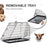 Trapeze Collapsible Dog Pet Travel Box Cage Removable Tray 93Lx58Wx65H cm