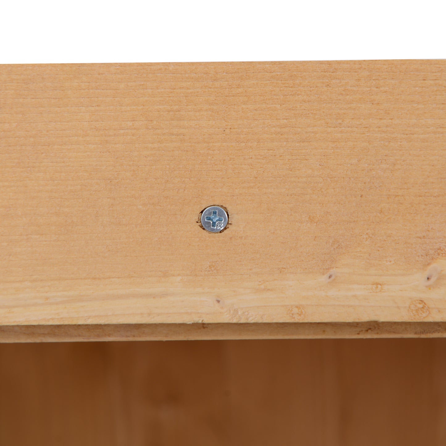 Wooden Garden Storage Shed with Hinged Roof and Shelves, Outdoor Storage Cabinet Chest, Double Doors