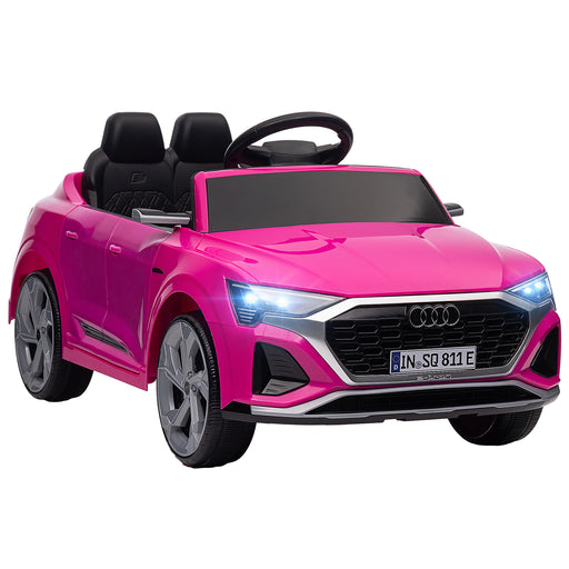 Audi Q8 e-tron Sportback Kids Electric Car w/ Remote - Pink