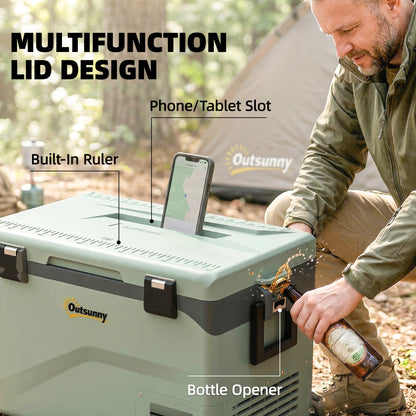 Compressor Car Fridge Freezer, Camping Refrigerator w/ App Control