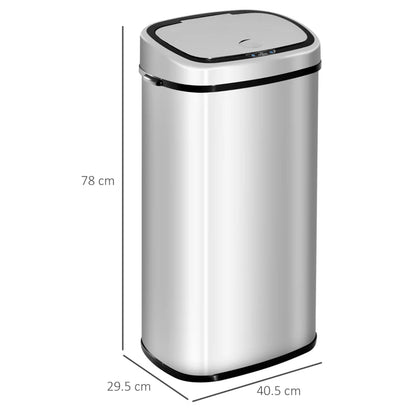 68L Stainless Steel Automatic Sensor Dustbin