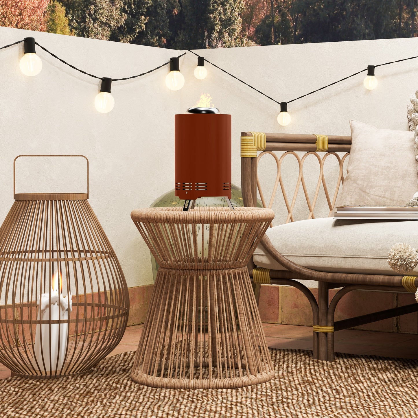 Stainless Steel Smokeless Wood Burning Firepit Garden Fire Pit