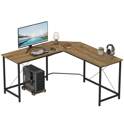 Corner L-Shape Computer Desk Gaming PC Workstation for Home Office
