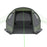 Two Room Tunnel Tent Camping Tent for 3-4 Man with Windows, Covers, Carry Bag, for Fishing, Hiking, Sports, Green