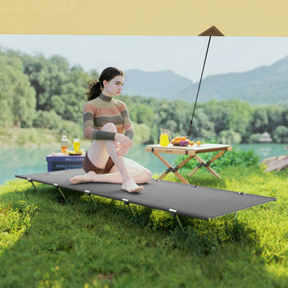 Lightweight Camping Cot Portable Compact Sleeping Bed w/ Carry Bag