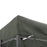 3x4m Gazebo Replacement Roof Canopy, 2 Tier Top UV Cover Garden Patio Awning Shelters, Deep Grey (TOP ONLY)