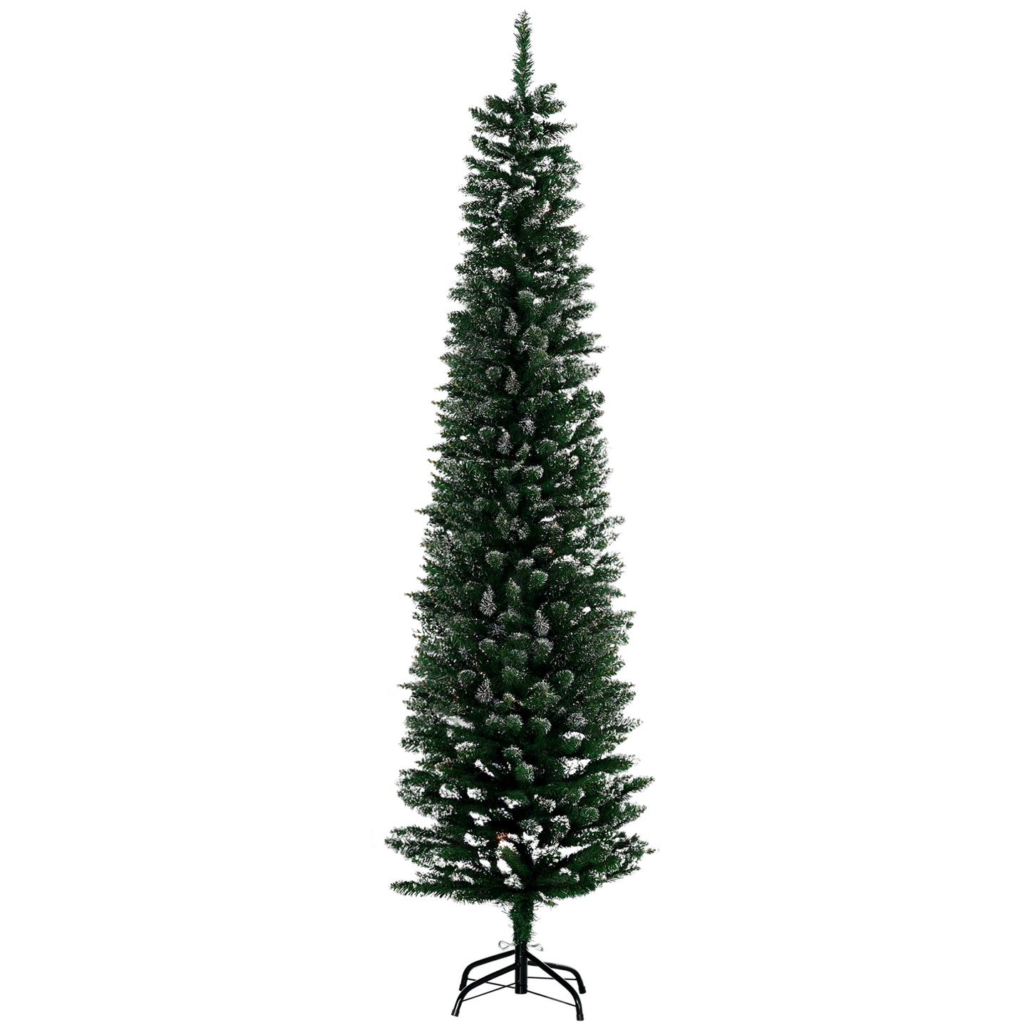 6FT Artificial Snow Dipped Christmas Tree Home Indoor Decoration Green