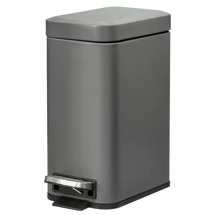 5L Compact Bin with Quiet-Close Lid Pedal Lid