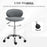 Office Chair Beauty Salon Rolling Technician Stool Chair Grey