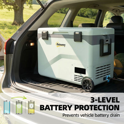 Compressor Car Fridge Freezer, Camping Refrigerator w/ App Control