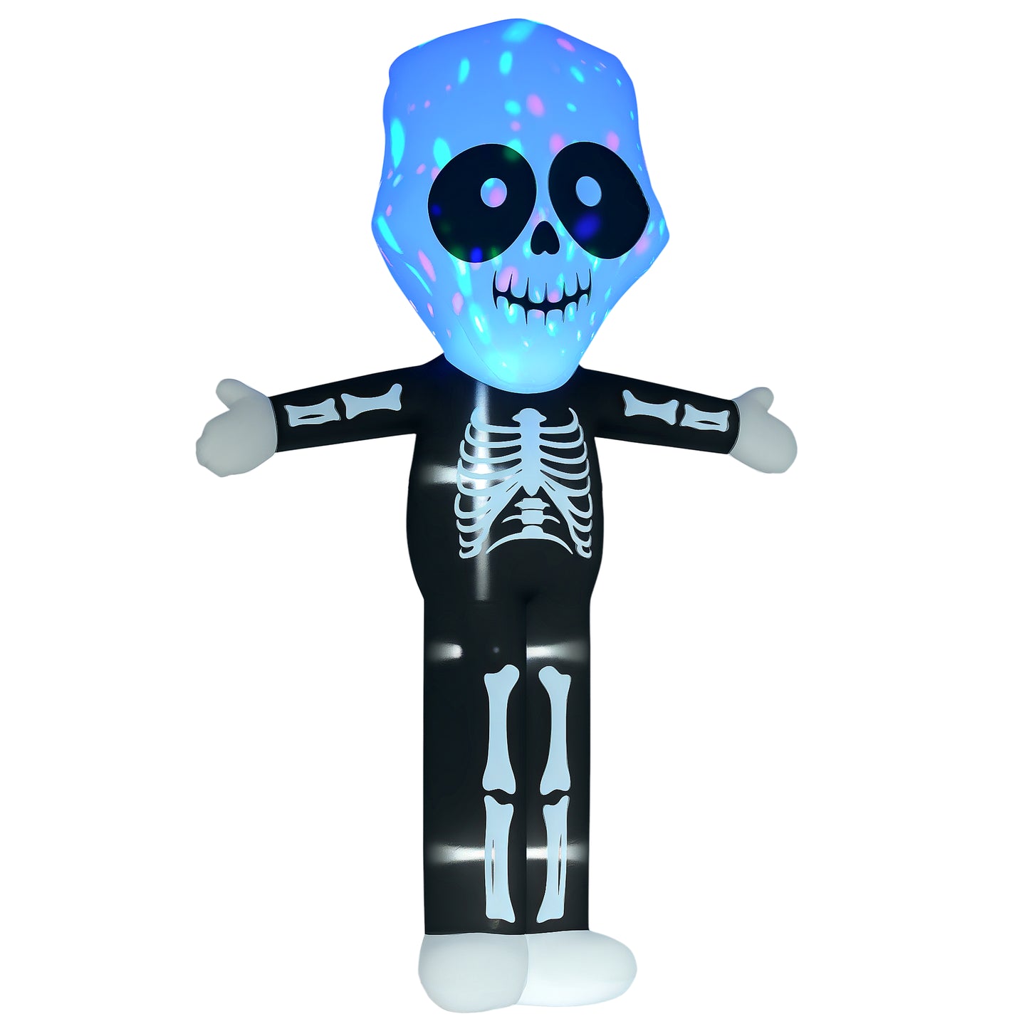 3m Halloween Inflatable Skeleton Ghost Decoration Lighted Indoor Outdoor