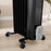 1500W 7 Fin Oil Filled Heater Radiator for Home, Black