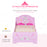 MDF Kids Castle Design Kids Single Bed Pink