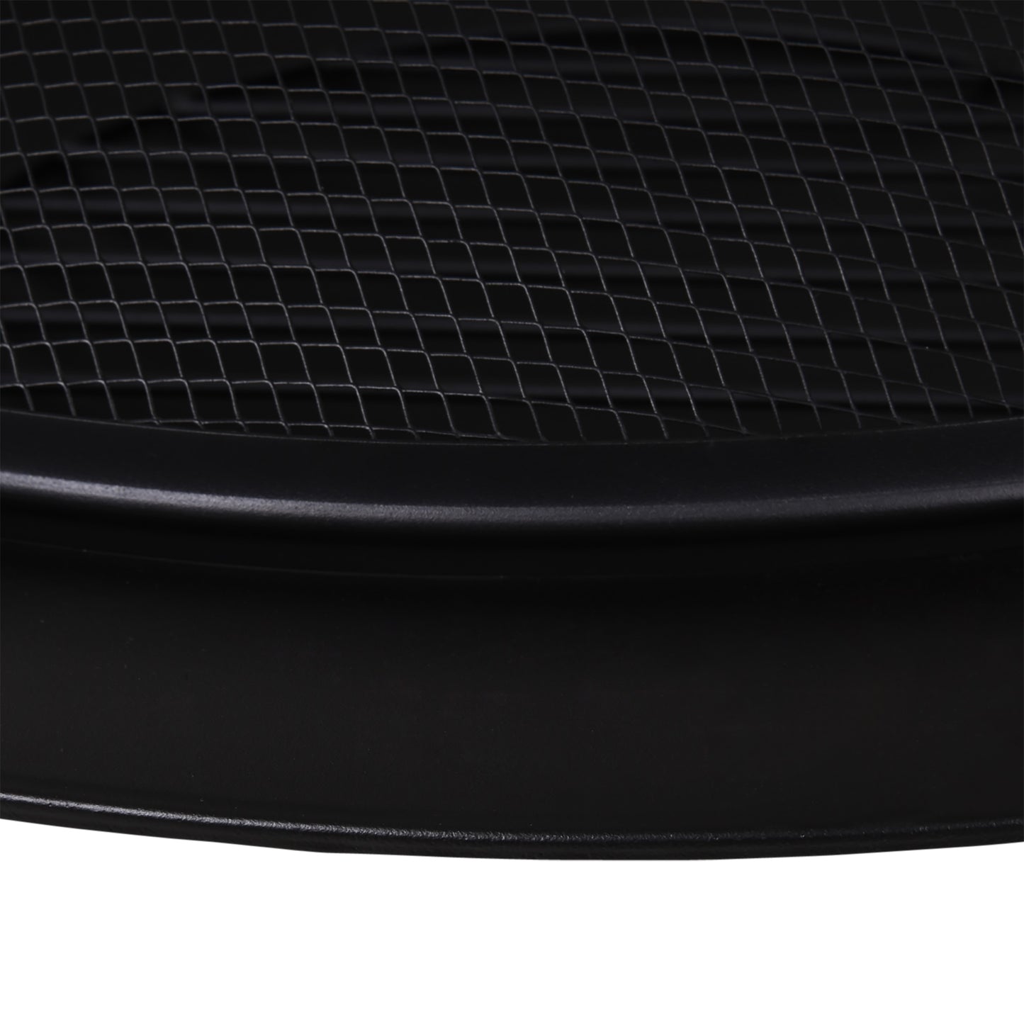 Fire Pit Heater Round Cover Wood Burning Metal Black 30” Outdoor