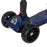 Child 3-Wheel Scooter Light Music Water Spray Rechargeable 3-6 Yrs Blue